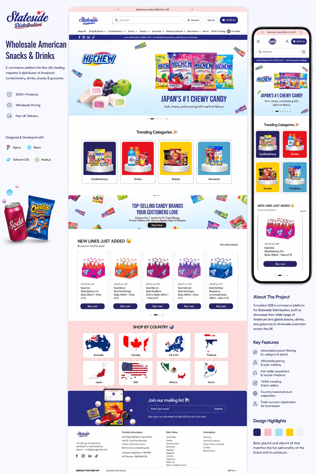 Stateside Distribution, E-commerce Migration